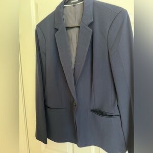 Express Navy Blue Blazer (14)
